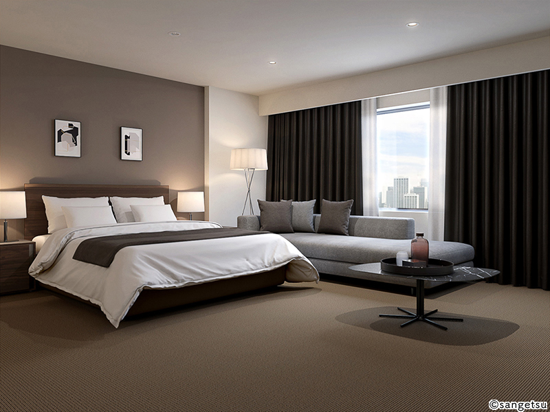 カーテン 010 ザクナチ カーテン J-94021 グレー ｜ジャストカーテン